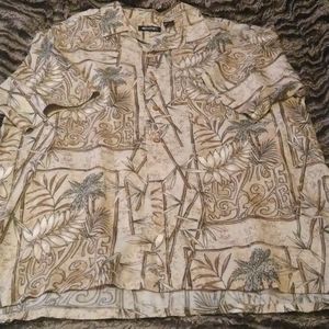 Button down Palm Tree Shirt